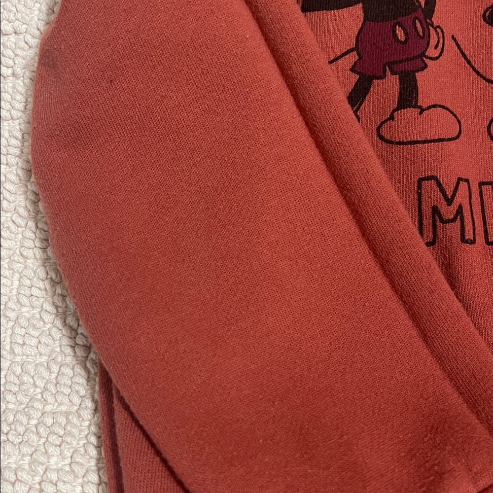 Mickey Mouse Rust Sweatshirt - Picture 3 of 3